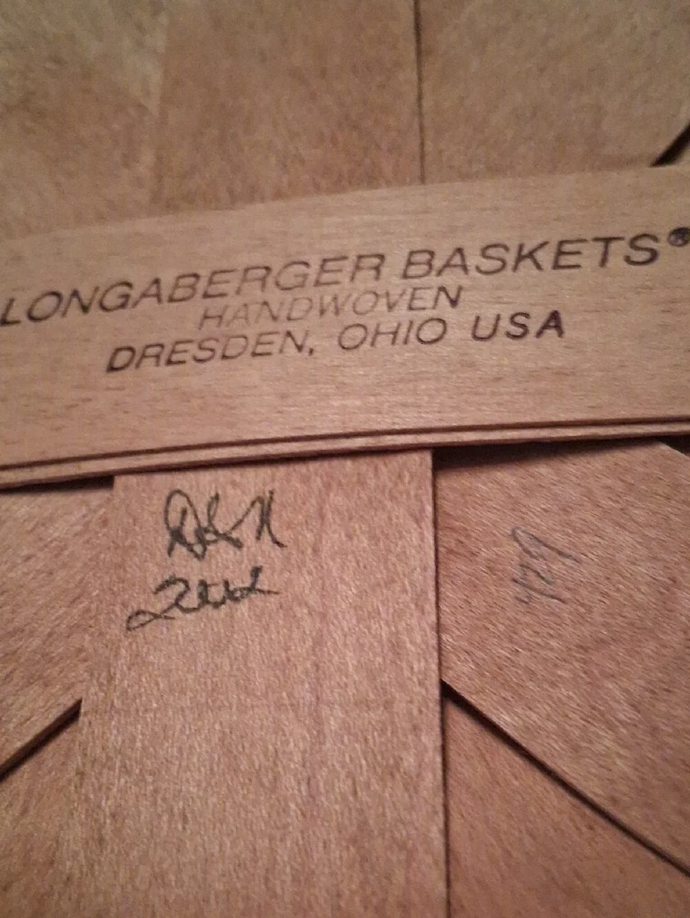 Longaberger close up